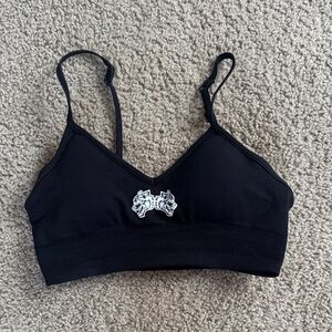 Black Sports Bra